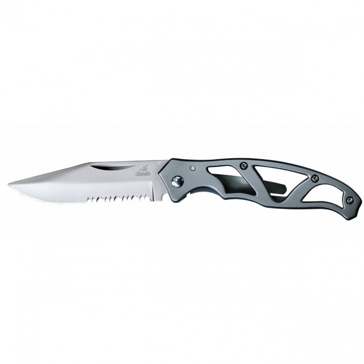 картинка Нож Gerber Essentials Paraframe Mini, серрейторное лезвие | ВсеКомпоненты.ру