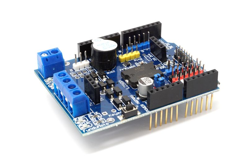 картинка Arduino Motor Shield L298P buzzer | ВсеКомпоненты.ру