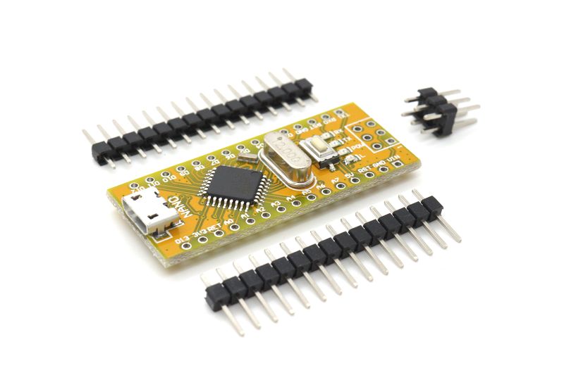 картинка Arduino Nano Atmega328P с CH430 (Micro USB) | ВсеКомпоненты.ру