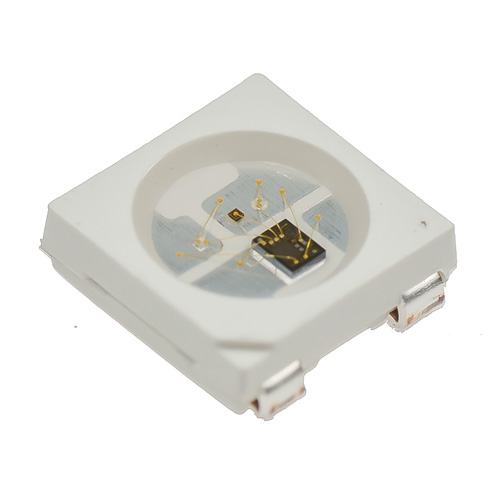 картинка Светодиод  WS2812B RGB SMD 5050 (100шт) | ВсеКомпоненты.ру