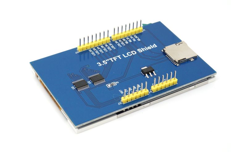 картинка LCD shield  3.5" TFT для Arduino UNO, DUE, MEGA | ВсеКомпоненты.ру
