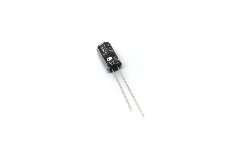 картинка 22мкф 63в SAMWHA 105° WL 6,3X11 | ВсеКомпоненты.ру