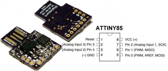 картинка ATTINY85 Arduino | ВсеКомпоненты.ру