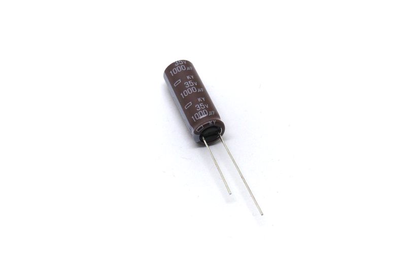 картинка 1000мкф 35в NICHICON KY 105°C 10,0X28.0 | ВсеКомпоненты.ру