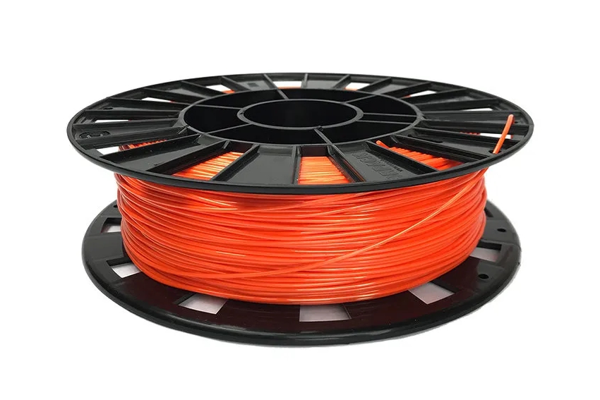 картинка FLEX пластик Оранжевый для 3D-принтера - 1.75 мм | ВсеКомпоненты.ру