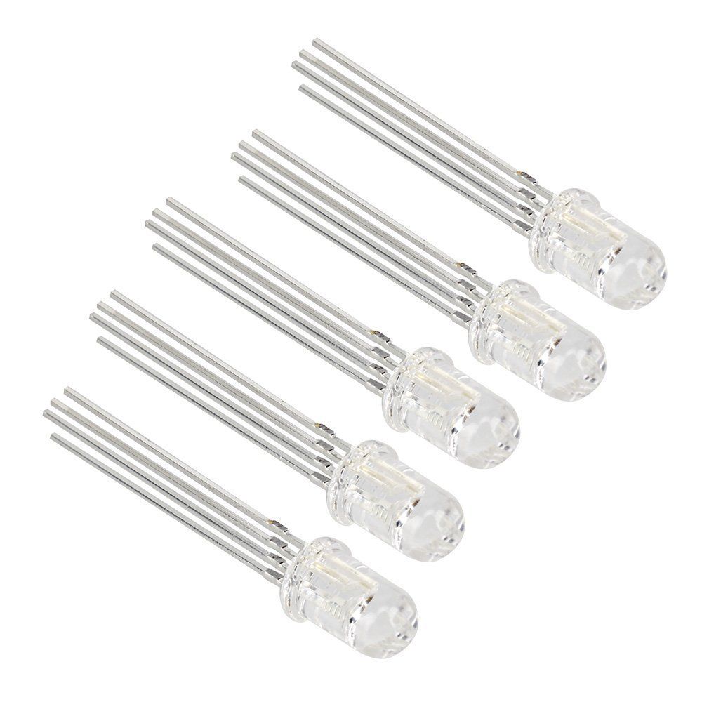 картинка Светодиод RGB общий катод 5мм | ВсеКомпоненты.ру