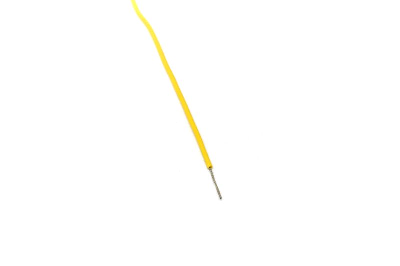 картинка Провод НВ-4 0,2мм (Желтый) | ВсеКомпоненты.ру