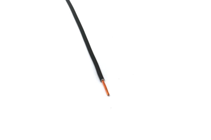 картинка Провод ПуГВ 1,0мм (Черный) | ВсеКомпоненты.ру