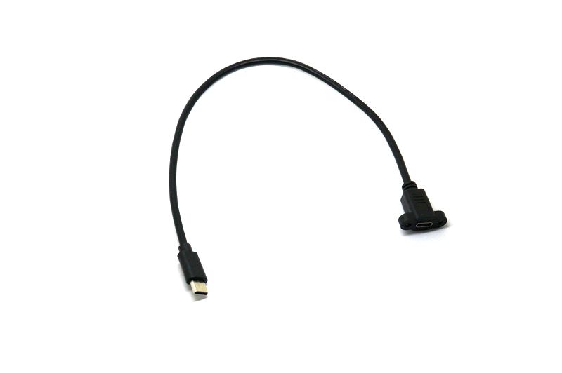 картинка Переходник USB type C на панель прямой 30см | ВсеКомпоненты.ру