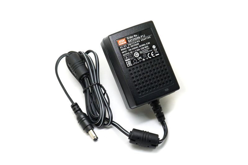 картинка Блок питания 9В 2,55А GST25E09-P1J | ВсеКомпоненты.ру