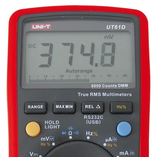 картинка UT61D цифровой мультиметр автомат | ВсеКомпоненты.ру
