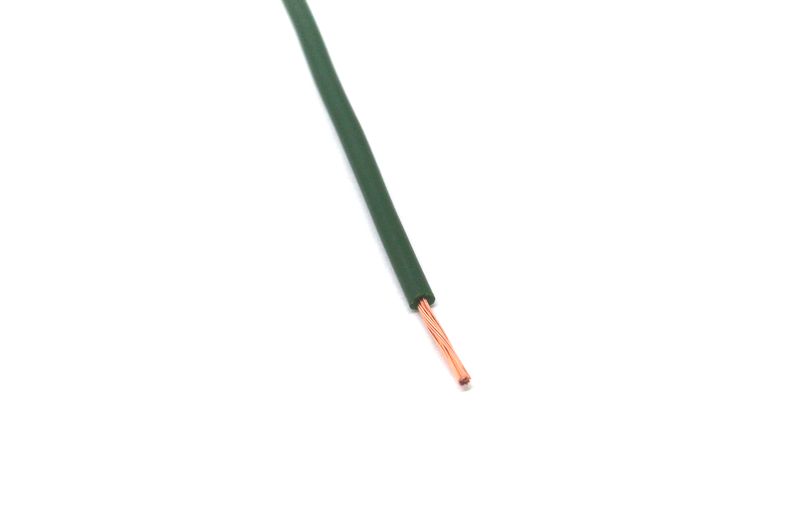 картинка Провод ПГВА 1,0мм (Зеленый) | ВсеКомпоненты.ру