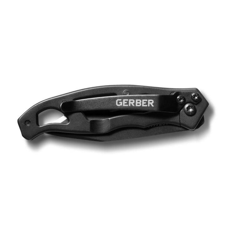 картинка Нож Gerber Tactical Paraframe Mini Paraframe Tanto Clip Folding Knife, блистер, прямое лезвие | ВсеКомпоненты.ру