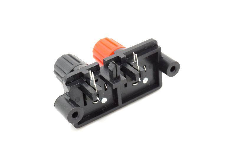 картинка Разъем "Банан" гнездо на плату моно | ВсеКомпоненты.ру