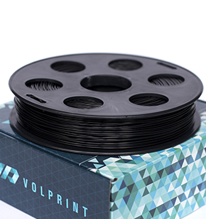картинка FLEX пластик Черный графит для 3D-принтера - 1.75 мм | ВсеКомпоненты.ру