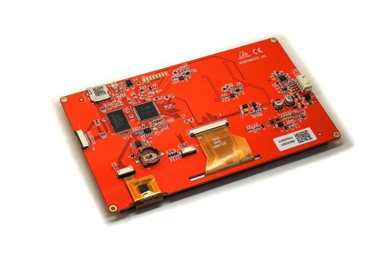 картинка LCD Nextion NX8048P070-011C 7" TFT 800x480 | ВсеКомпоненты.ру