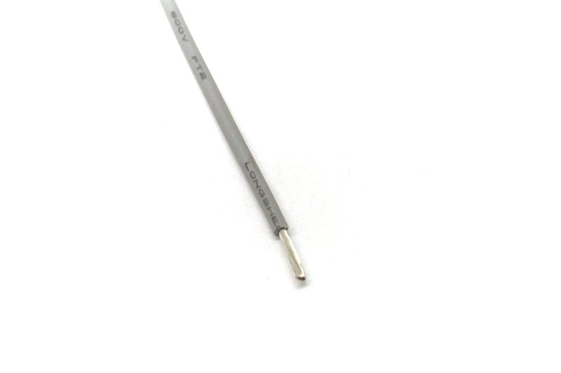 картинка Провод силиконовый 18AWG серый | ВсеКомпоненты.ру